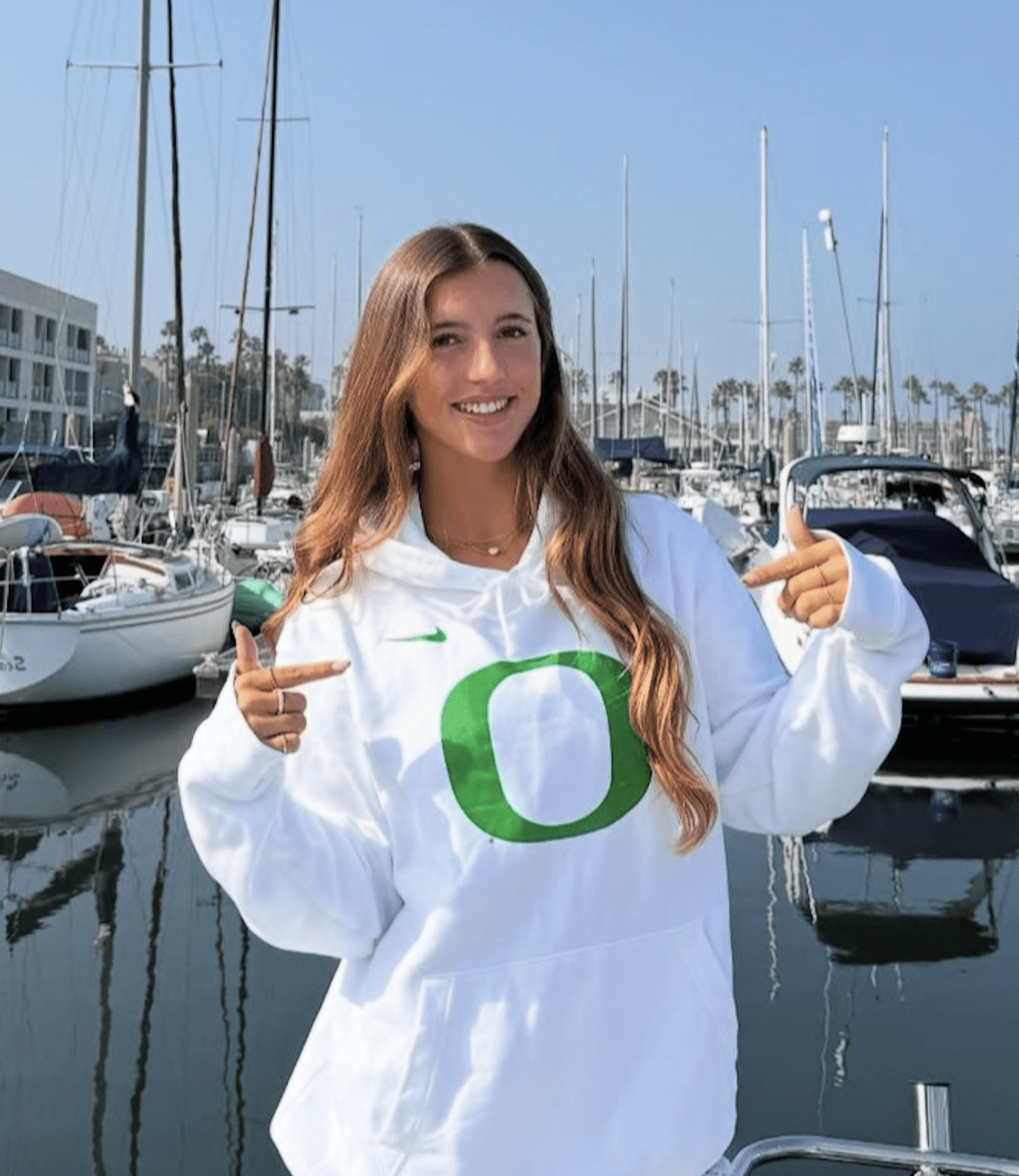 Athlete Sydney Toumajian